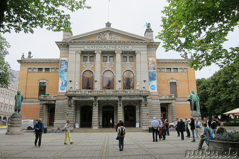 Nationaltheater in Oslo, Norwegen