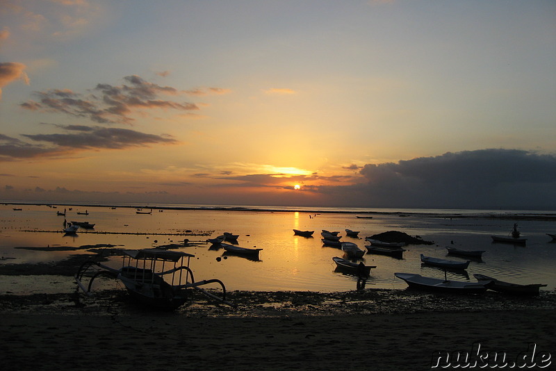 Sonnenuntergang auf Nusa Lembongan, Indonesien