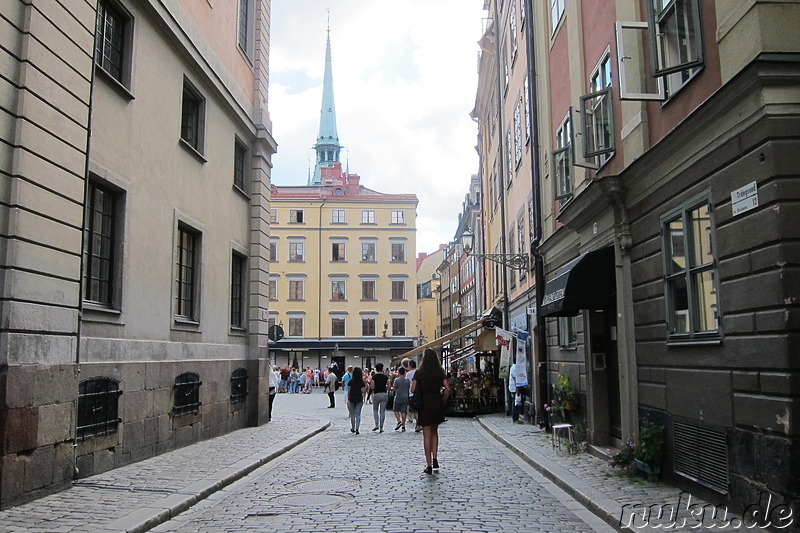 Stortorget - Platz in der Altstadt von Stockholm, Schweden