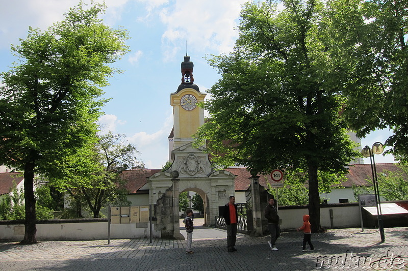 Paradeplatz in Ingolstadt, Bayern, Deutschland